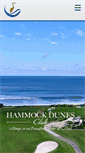 Mobile Screenshot of hammockdunesclub.com
